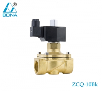 2/2 way N.O. Brass solenoid valve ZCQ-10BK