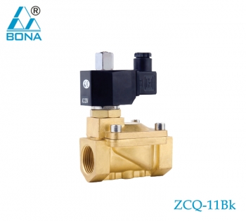 2/2 way N.O. Brass solenoid valve ZCQ-11BK
