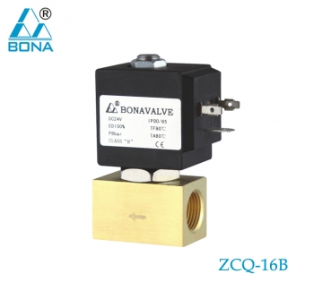 2/2 way brass solenoid valve ZCQ-16B
