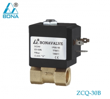2/2 way brass solenoid valve ZCQ-30B