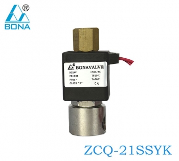 2/2 way stainless seel magnetic valve ZCQ-21SSYK