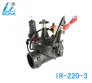 IR-220-3 Manual electromagnetic dual-purpose pressure relief valve